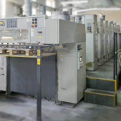 Печатная машина ROLAND 700 (восьмикрасочная, формата В1)